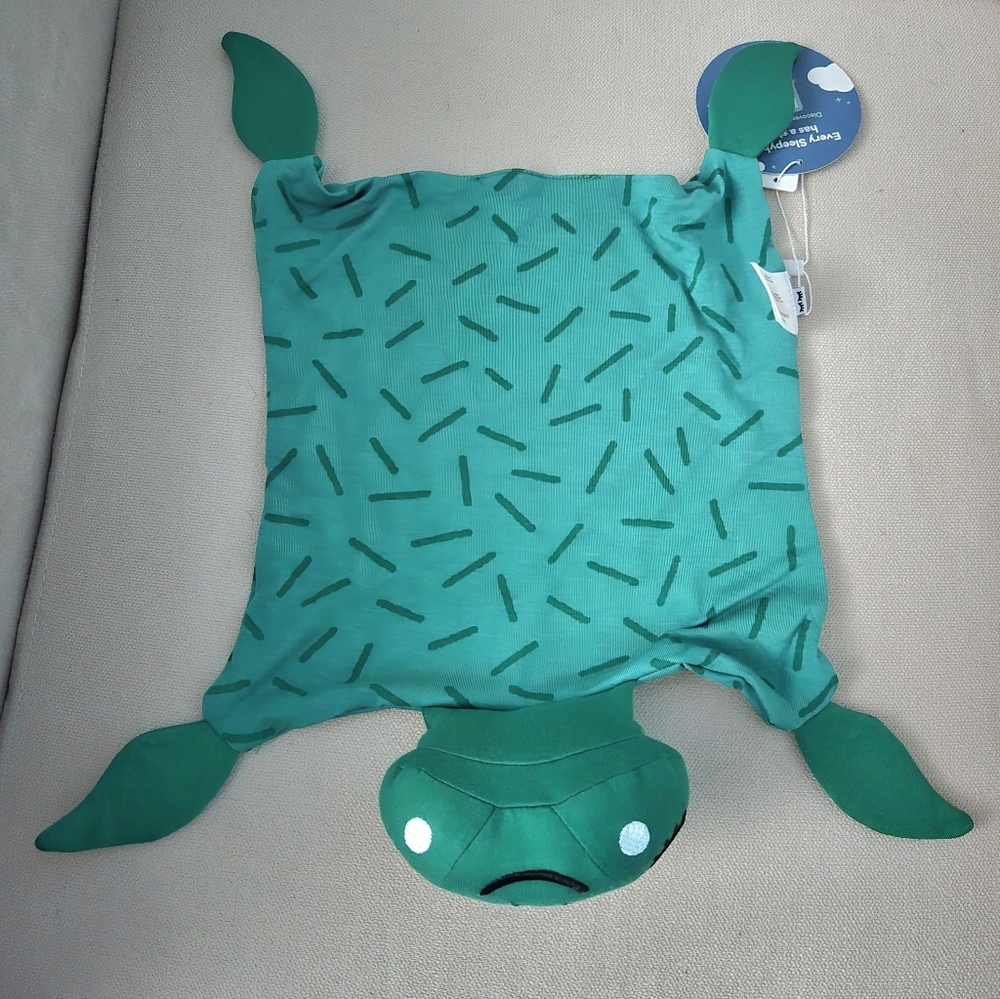 NWT Little Sleepies Tilly The Turtle Lovey - Picture 3 of 4